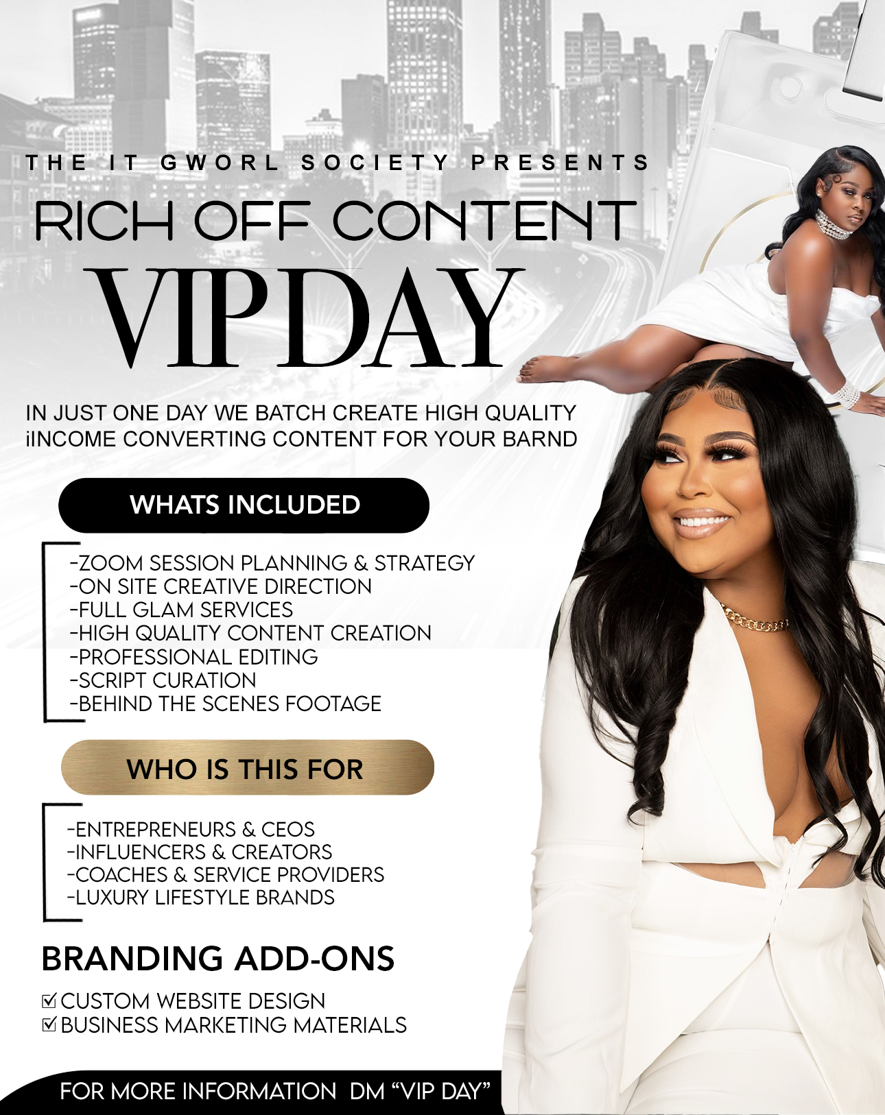 It Gworl VIP DAY